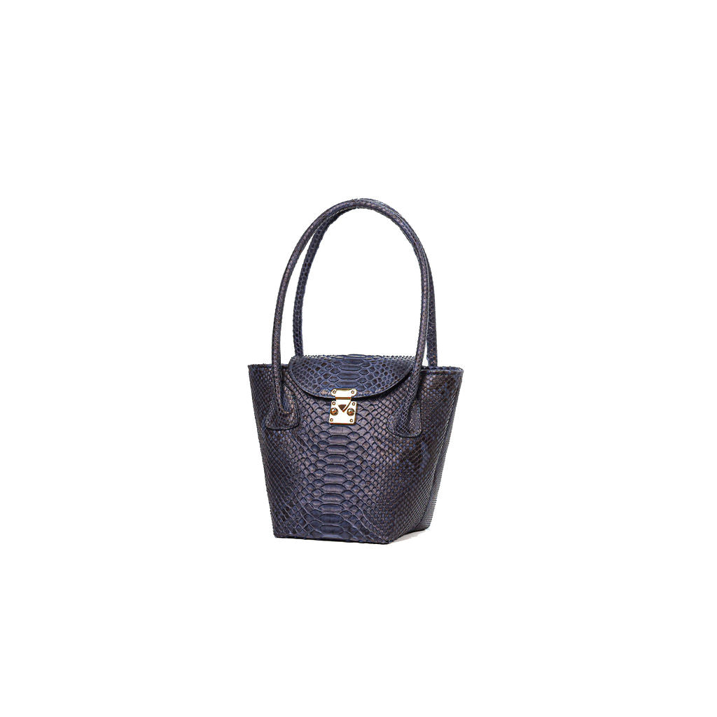 Isabella Navy Blue Python